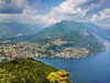 Výhled ze San Salvatore na Lugano - poznávací zájezdy do hor